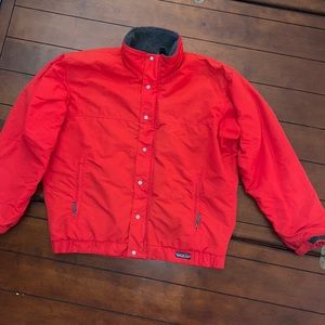 PATAGONIA waterproof fleece Red Bomper Jacket  cut 6255 style: 28331